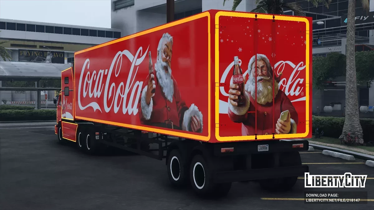 1994 KamAZ 54112M Navidad / GTA 5