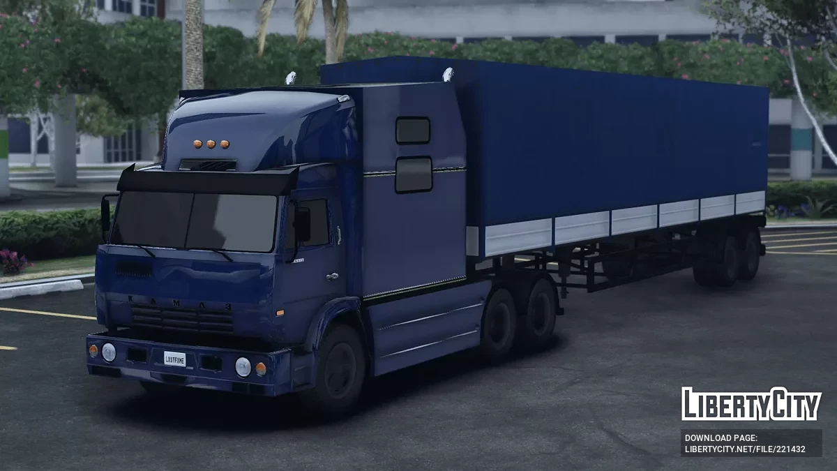 1994 KamAZ 54112M Riat / GTA 5