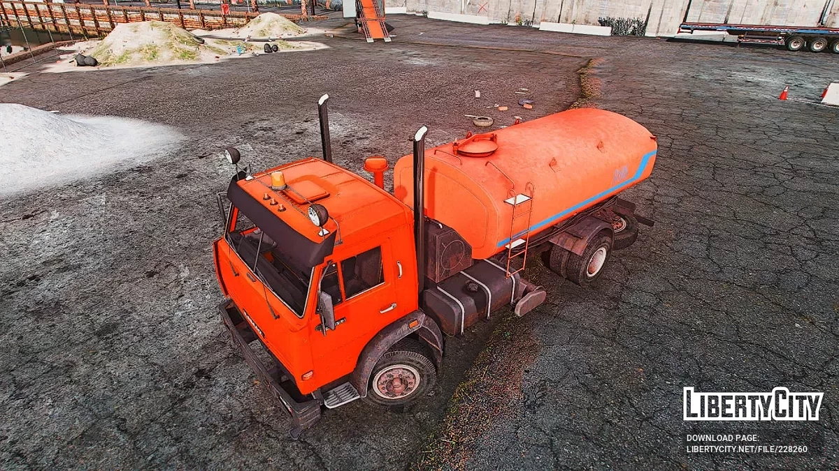 Watering KAMAZ 43253 / GTA 5