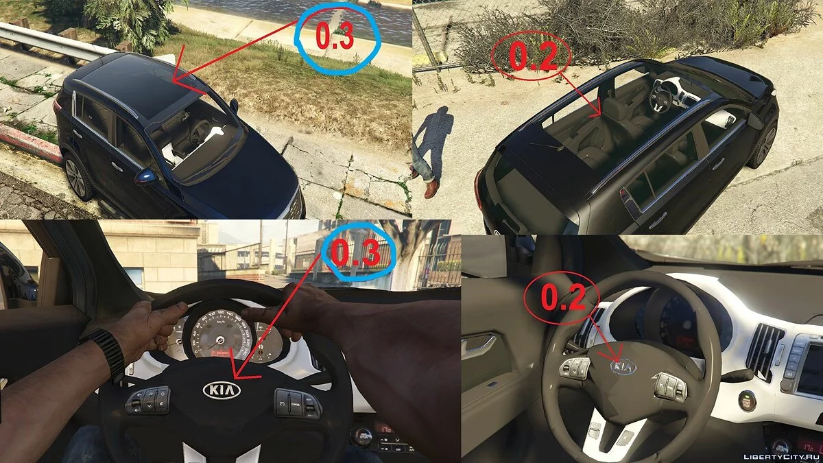 Kia Sportage 0.3 / GTA 5