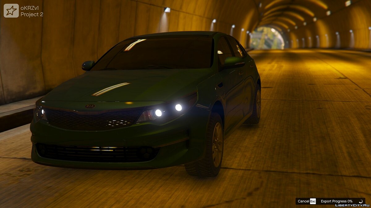 Kia Optima 2017 Standard для GTA 5