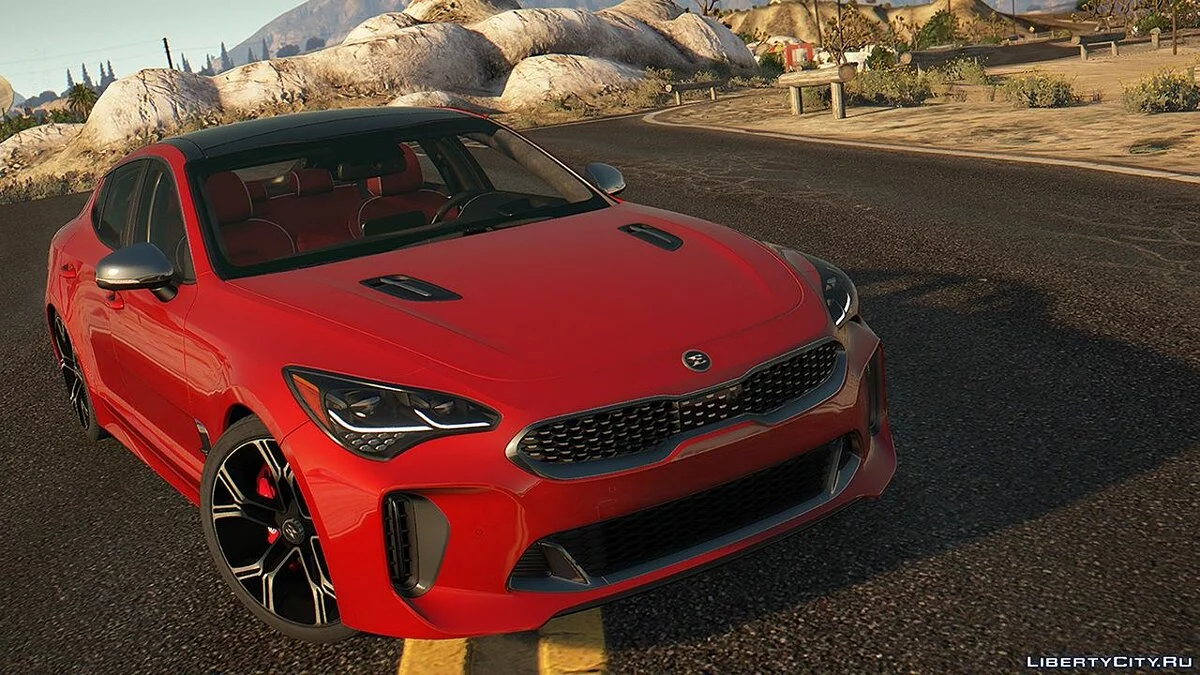 KIA Stinger 3.3 GT 2017 [附加 | 调整 | 模板] 1.5 / GTA 5