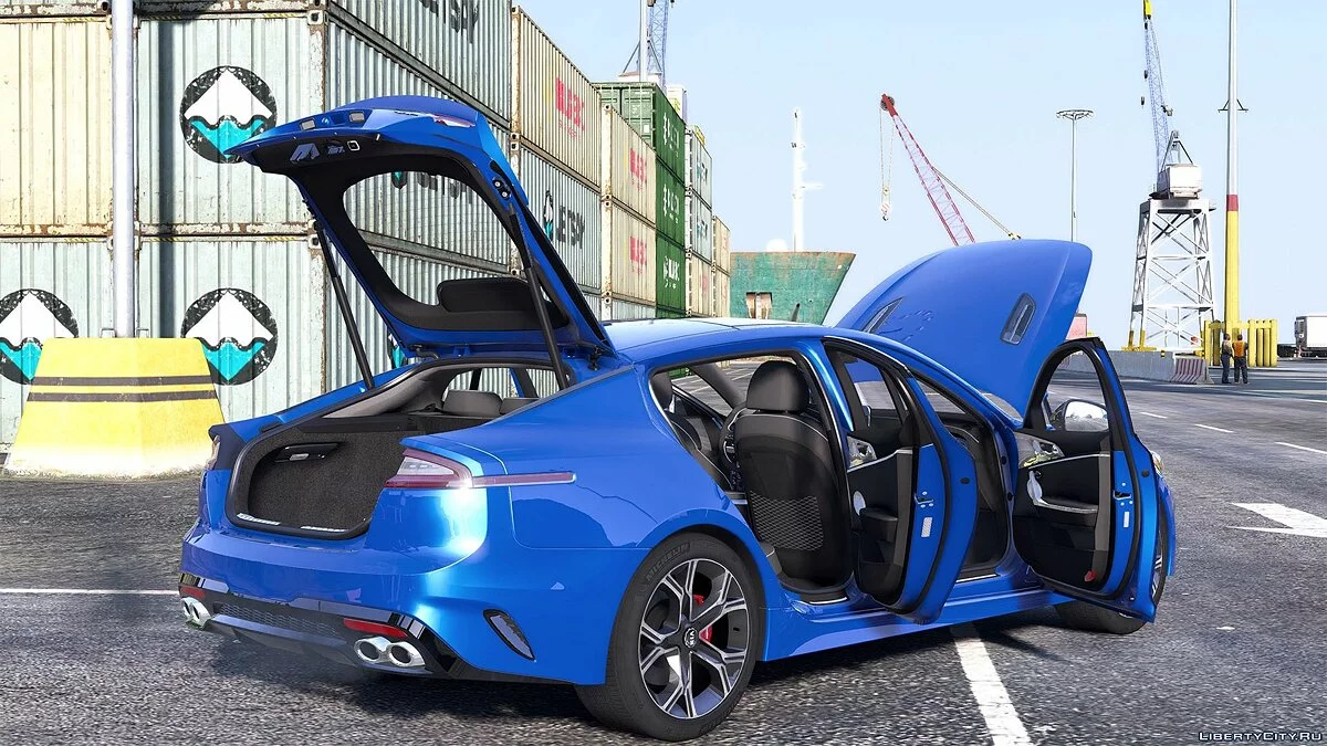 2018 Kia Stinger GT [Add-On (OIV) /Replace /Analog-Digital Dials /Animated /Template] 1.0 / GTA 5