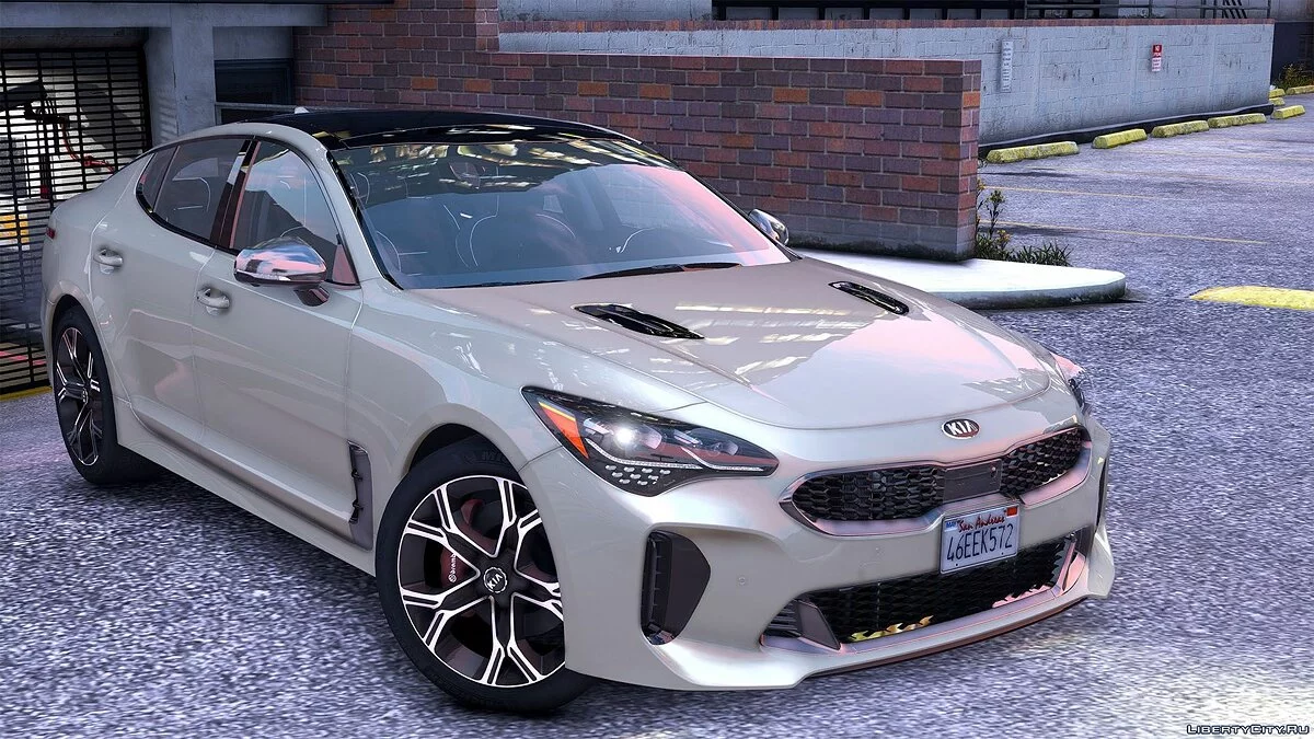 Kia Stinger GT 2018 [Añadir (OIV) /Reemplazar /Tuning /Diales Analógicos-Digitales /Animado /Plantilla] v1.2 / GTA 5