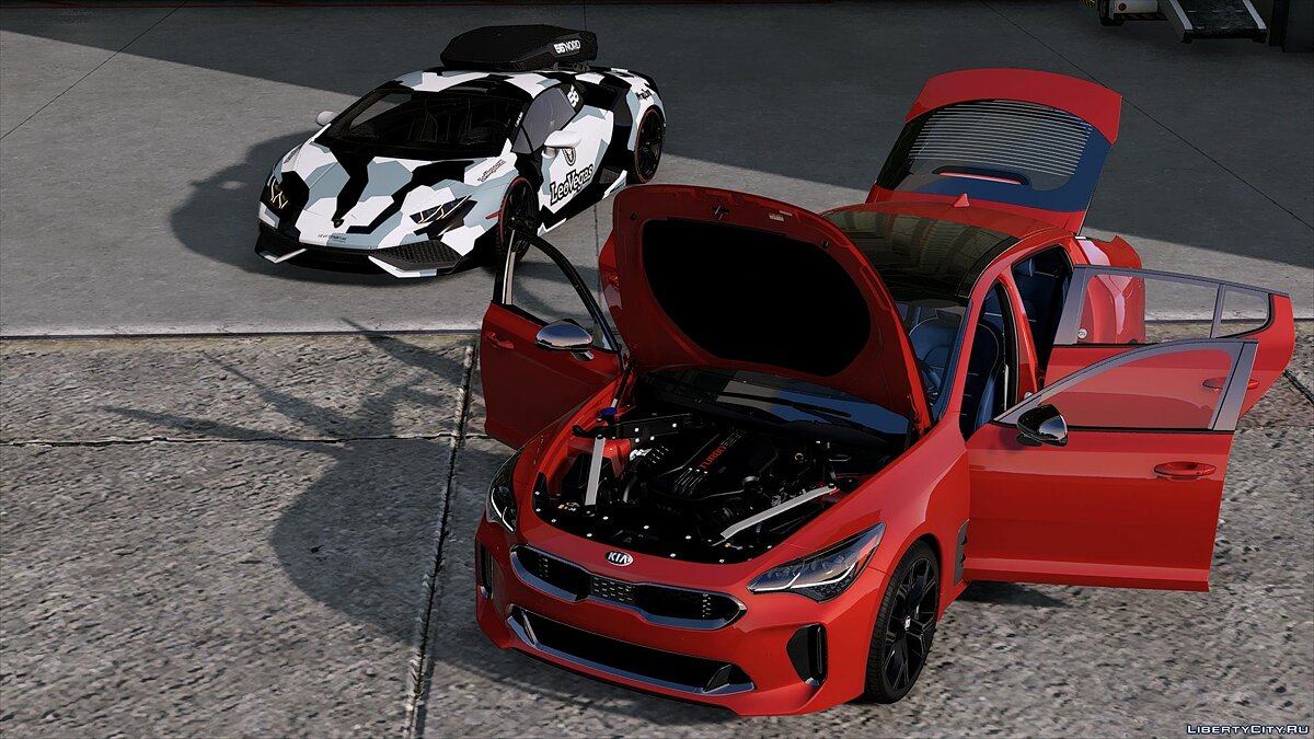 Kia Stinger GT 2018 1.0 для GTA 5