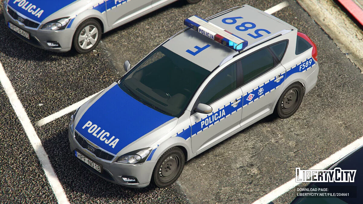 KIA Ceed SW Polnische Polizei v 3.0 / GTA 5