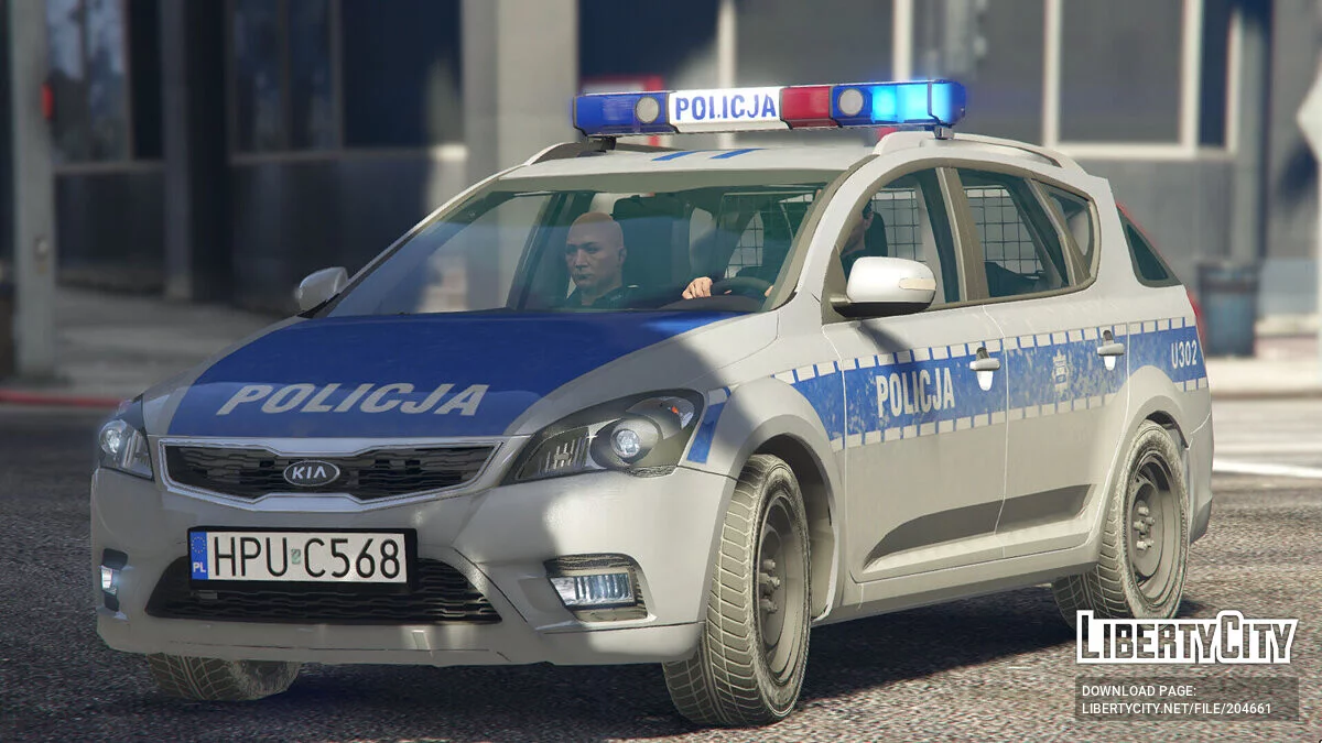 KIA Ceed SW Polnische Polizei v 3.0 / GTA 5