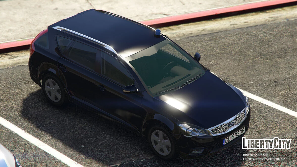 KIA Ceed SW Polnische Polizei v 3.0 / GTA 5