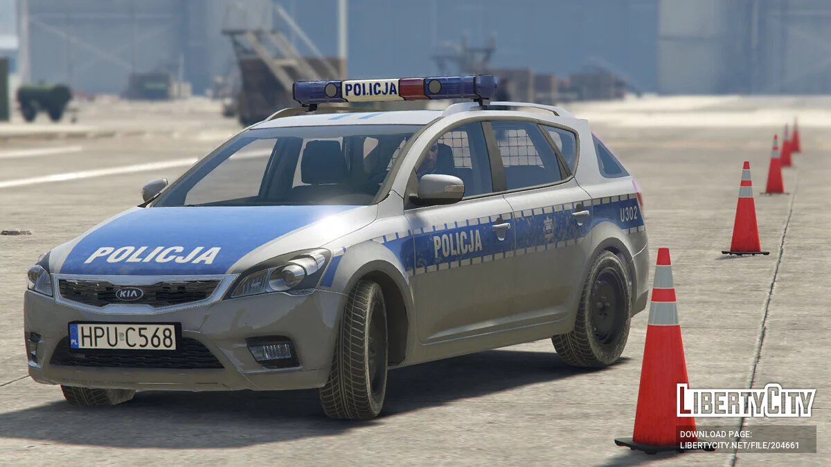 KIA Ceed SW Polnische Polizei v 3.0 / GTA 5