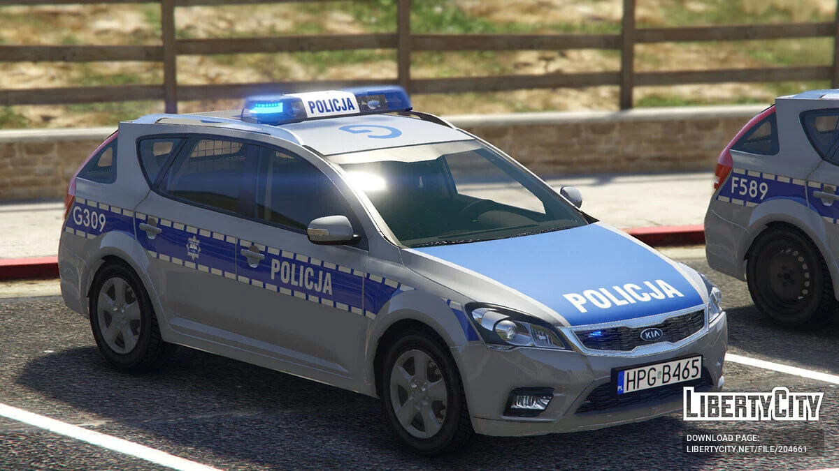 KIA Ceed SW Polnische Polizei v 3.0 / GTA 5