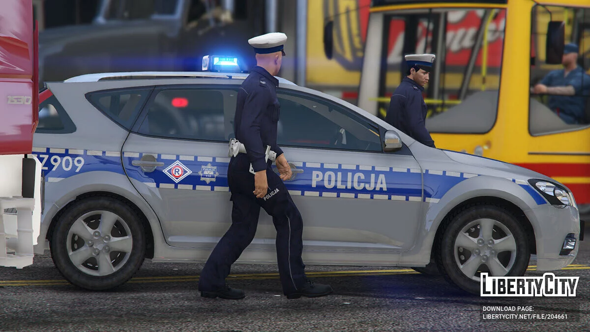 KIA Ceed SW Polnische Polizei v 3.0 / GTA 5