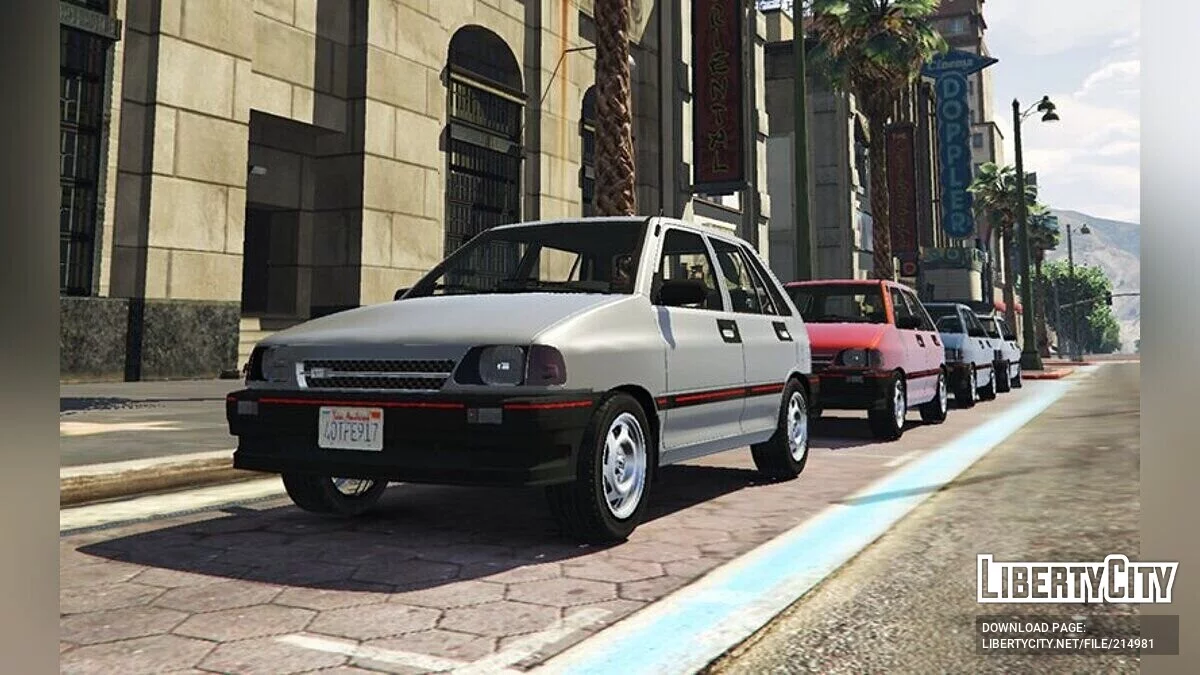 1990s Kia Pride DM / GTA 5