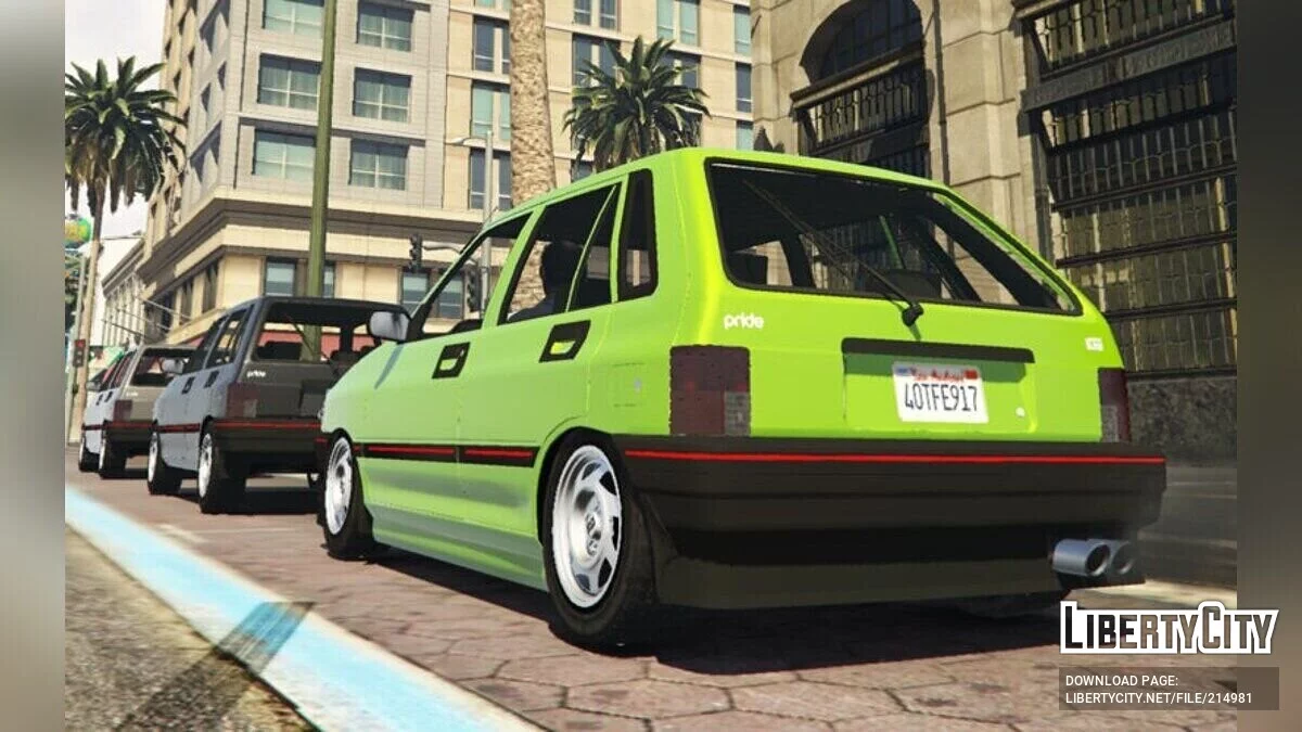 1990s Kia Pride DM / GTA 5