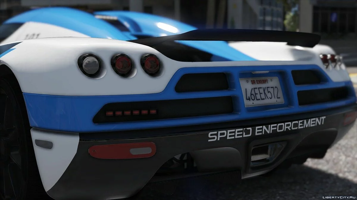Koenigsegg CCX | Hot Pursuit Police [Add-On / Replace | Template] 1.0 / GTA 5