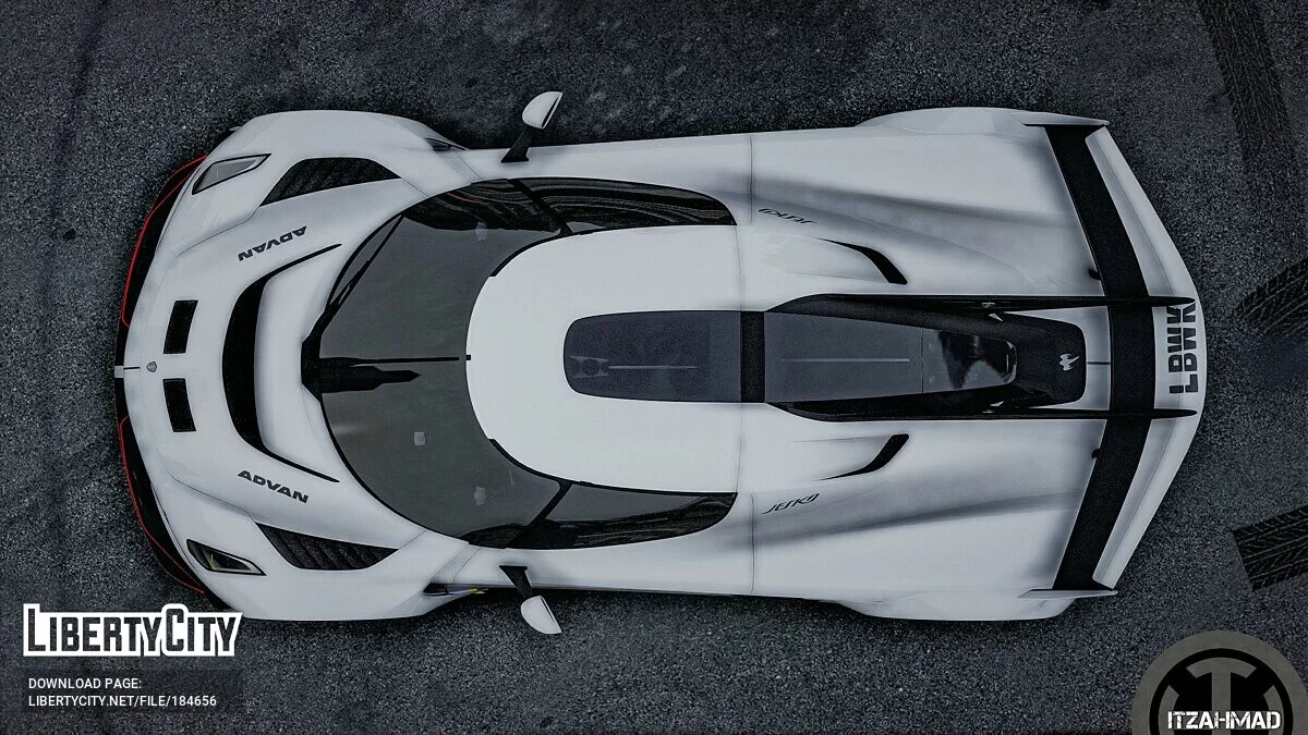 Koenigsegg Jesko Liberty Walk Edition / GTA 5