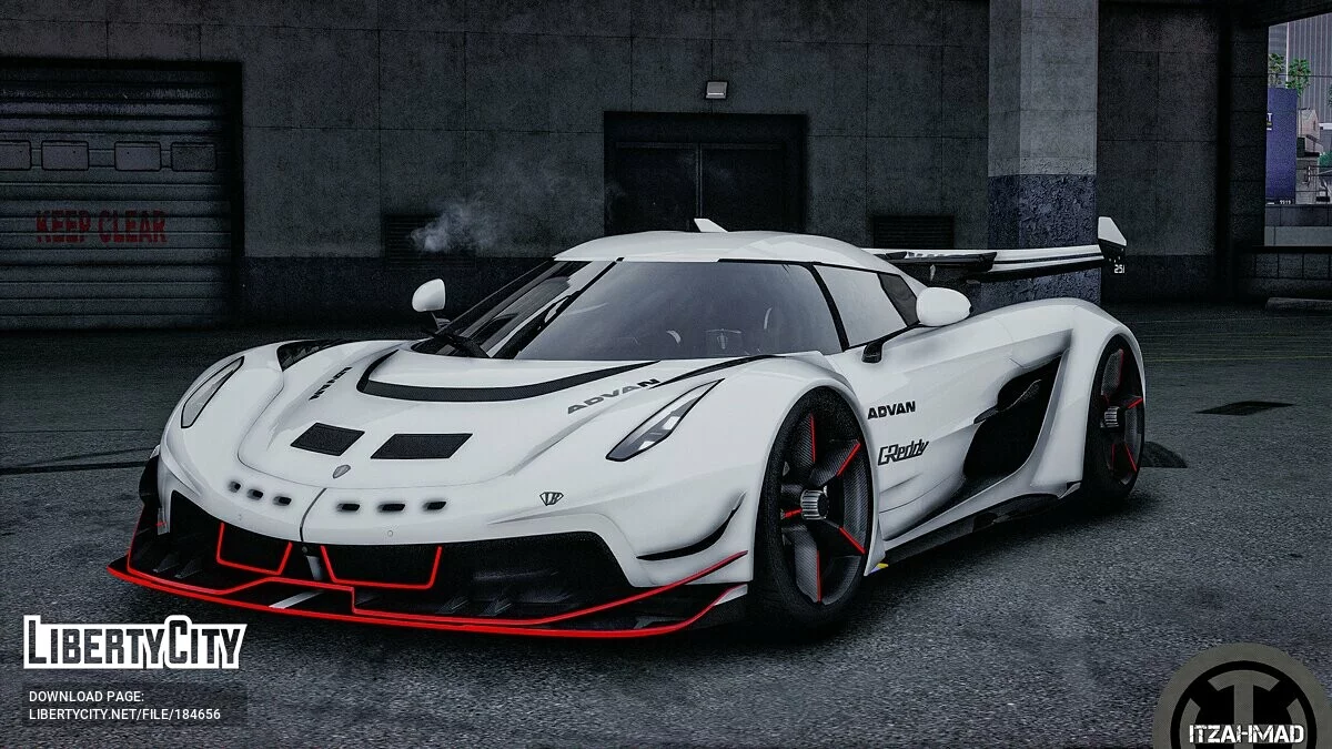 Koenigsegg Jesko Liberty Walk Edition / GTA 5