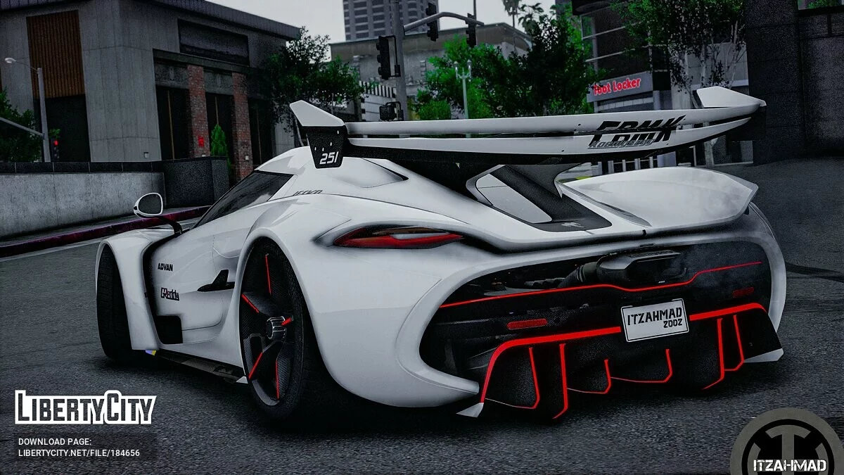 Koenigsegg Jesko Liberty Walk Edition / GTA 5