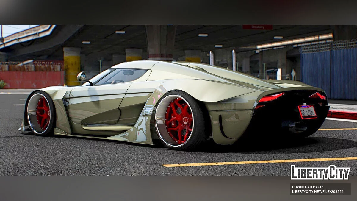 Koenigsegg Regera Omega WB / GTA 5