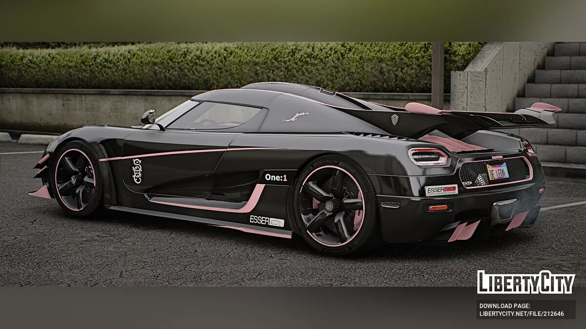 Koenigsegg Agera One1 JC / GTA 5