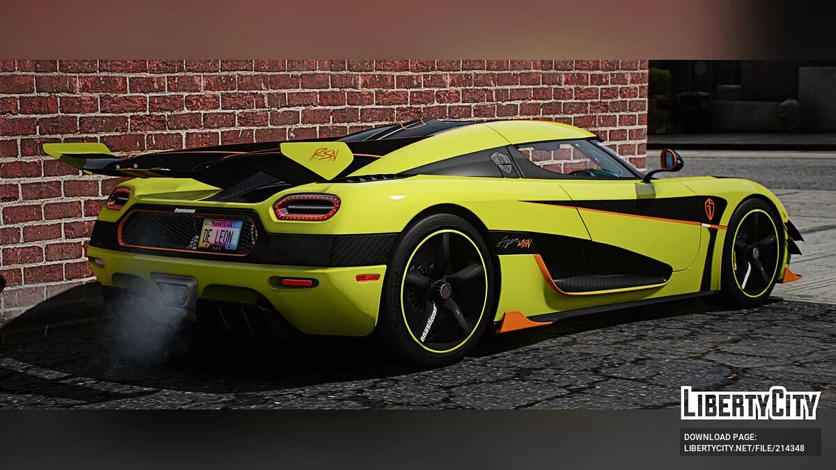 Koenigsegg Agera RSN / GTA 5