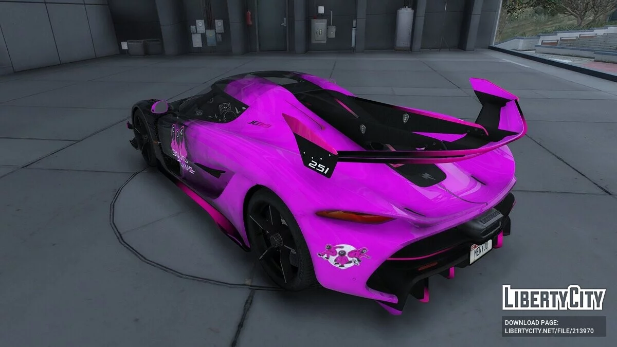 Koenigsegg Jesko Squid / جي تي أي 5