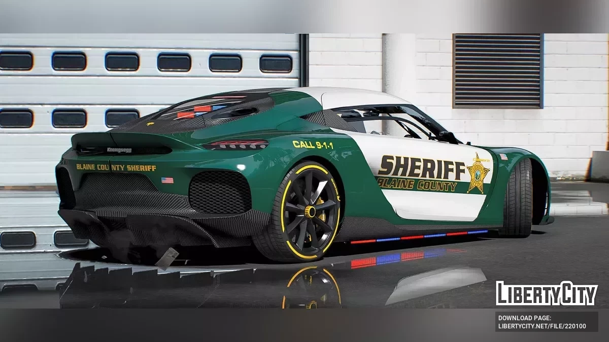 Koenigsegg Gemera Sheriff / GTA 5