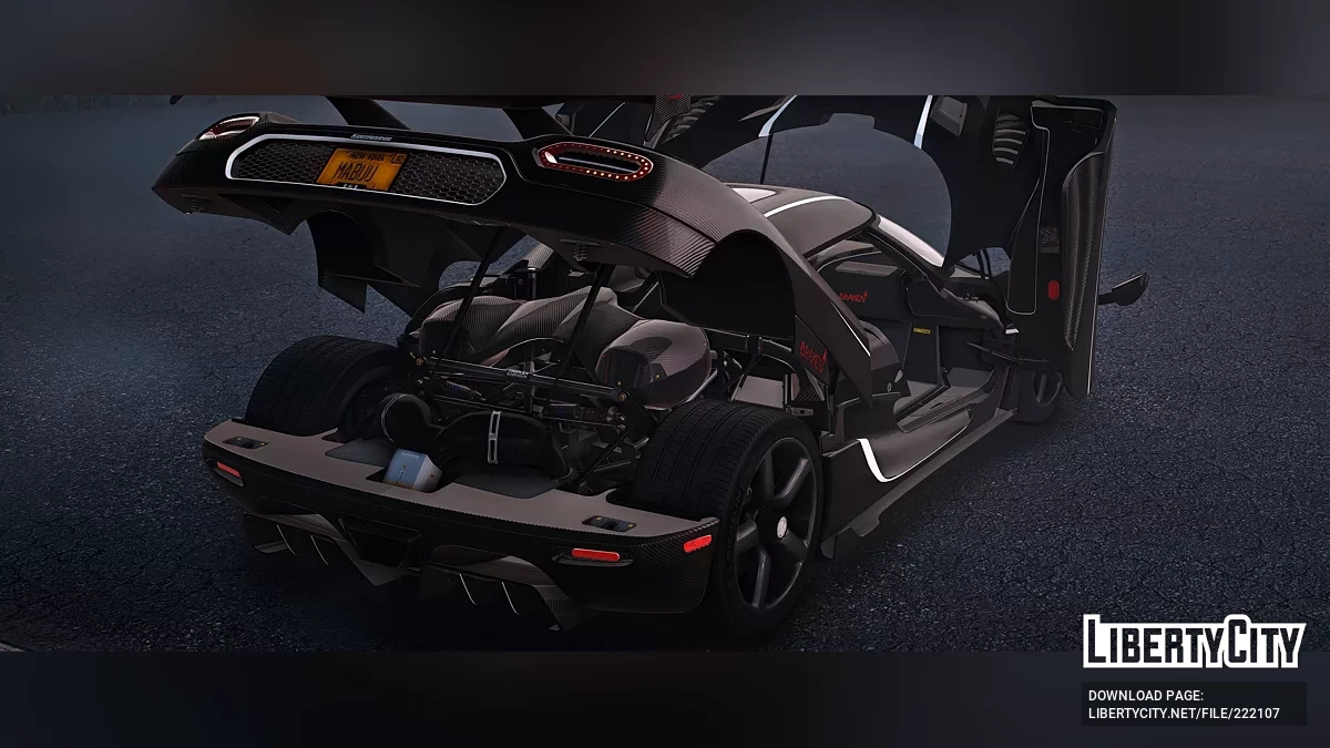 Koenigsegg Agera RS Draken 7137 / GTA 5