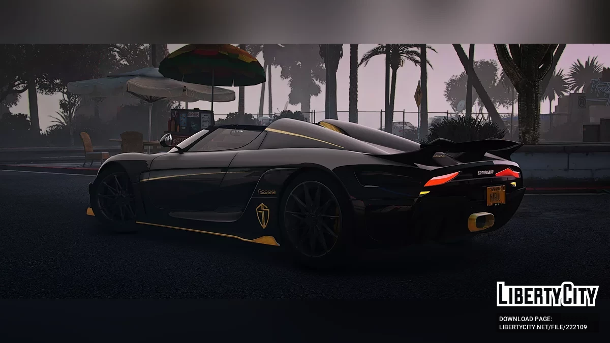Koenigsegg Regera Ghost Package / جي تي أي 5