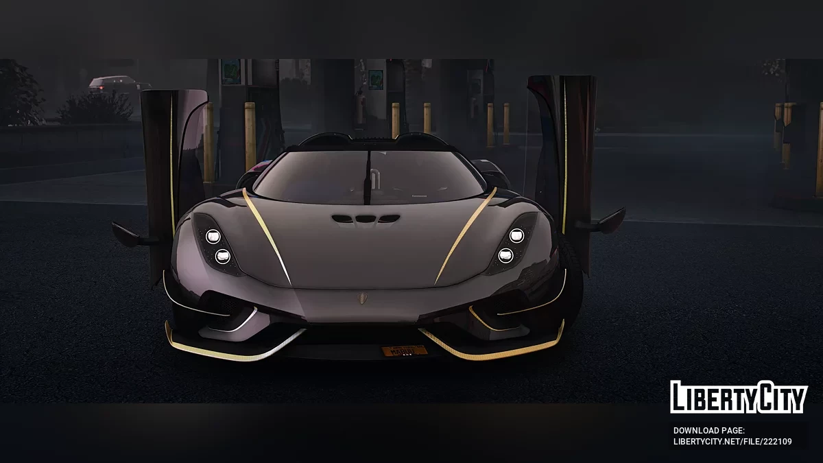 Koenigsegg Regera Ghost Package / جي تي أي 5