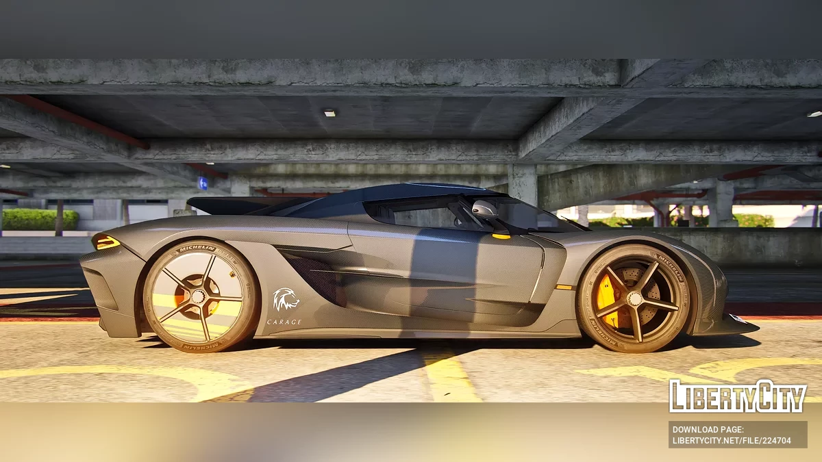 Koenigsegg Jesko ABS Lemans Ghost / GTA 5
