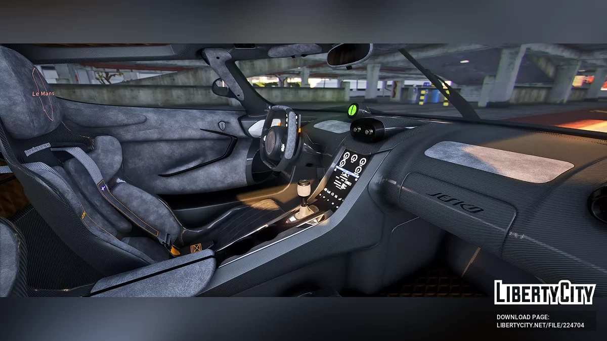 Koenigsegg Jesko ABS Lemans Ghost / GTA 5
