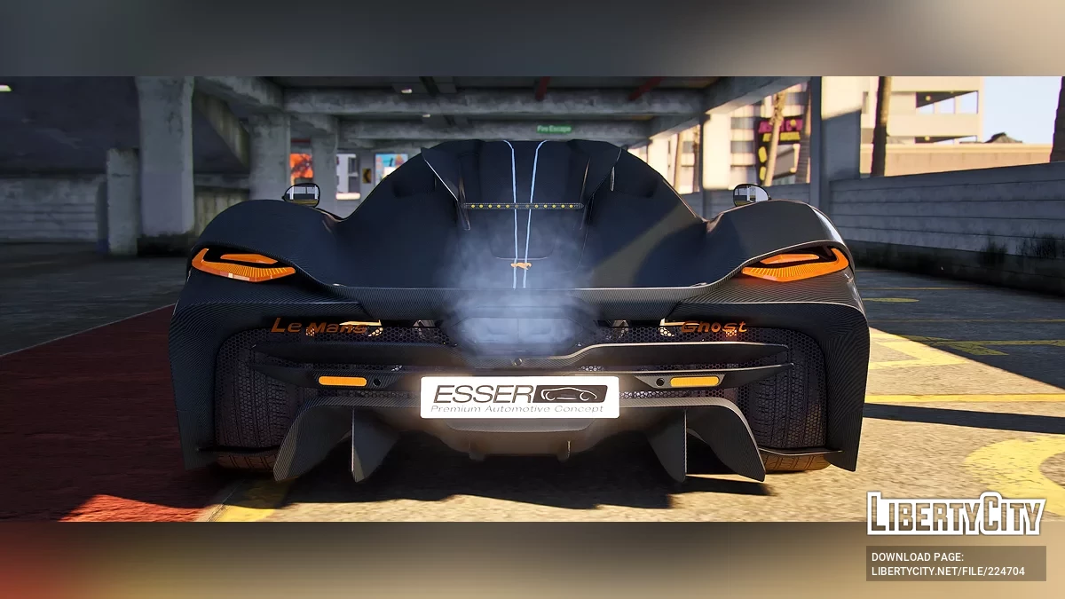 Koenigsegg Jesko ABS Lemans Ghost / GTA 5