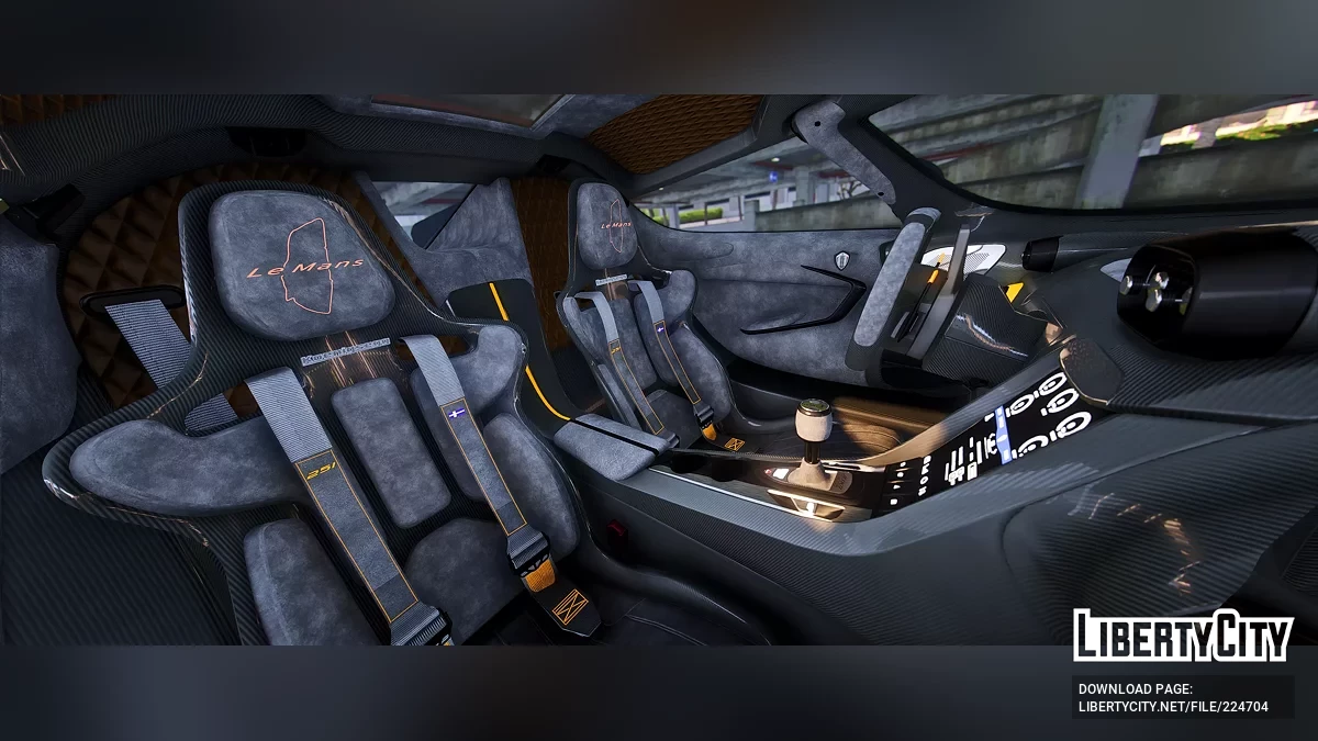 Koenigsegg Jesko ABS Lemans Ghost / GTA 5