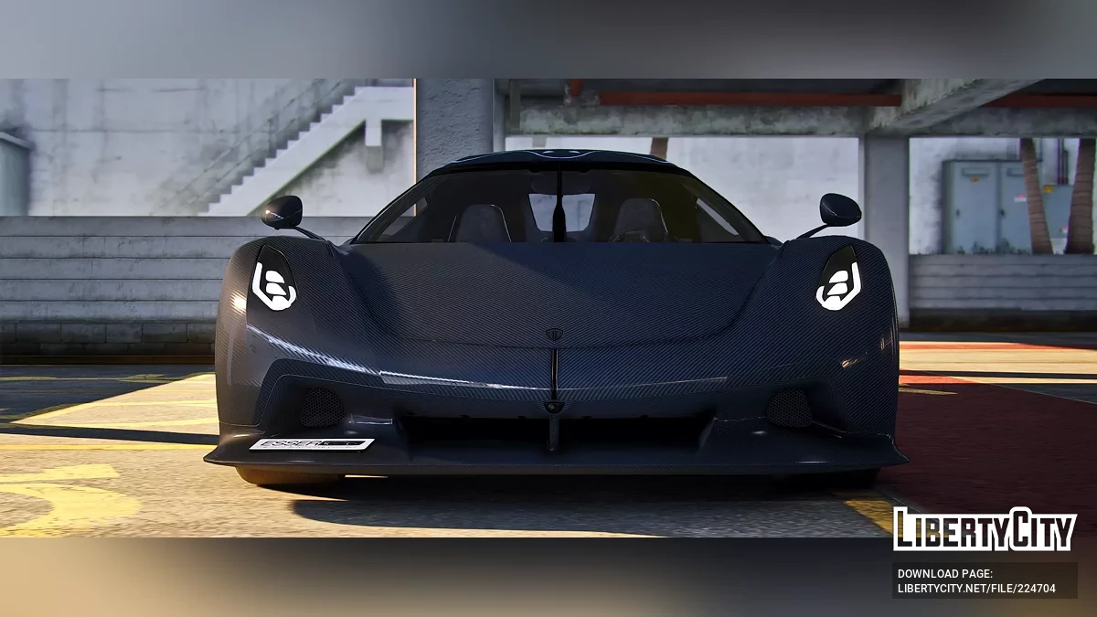 Koenigsegg Jesko ABS Lemans Ghost / GTA 5