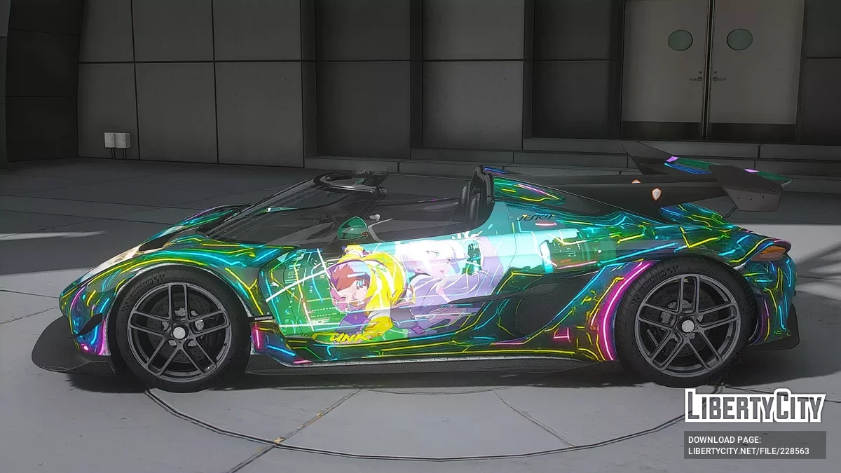 Koenigsegg Jesko Attack 2024 Edge Runners / GTA 5