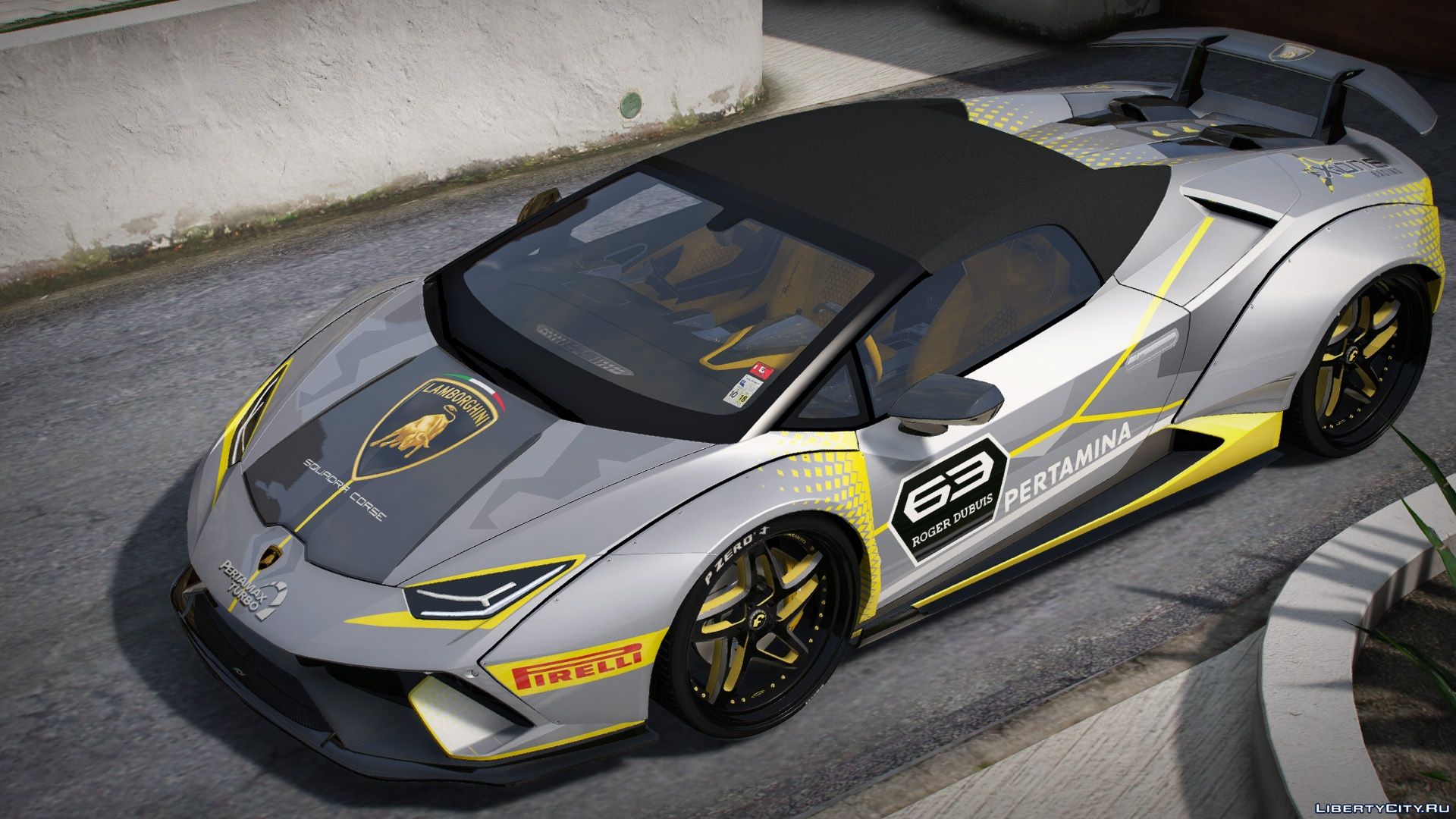 Download 2018 Liberty Walk Lamborghini Huracan Performante Spyder [Add-On |  Template]  for GTA 5