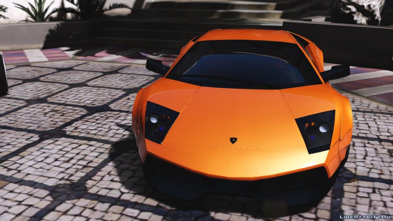 Download Lamborghini Murciélago SV Libertywalk [Replace]  for GTA 5