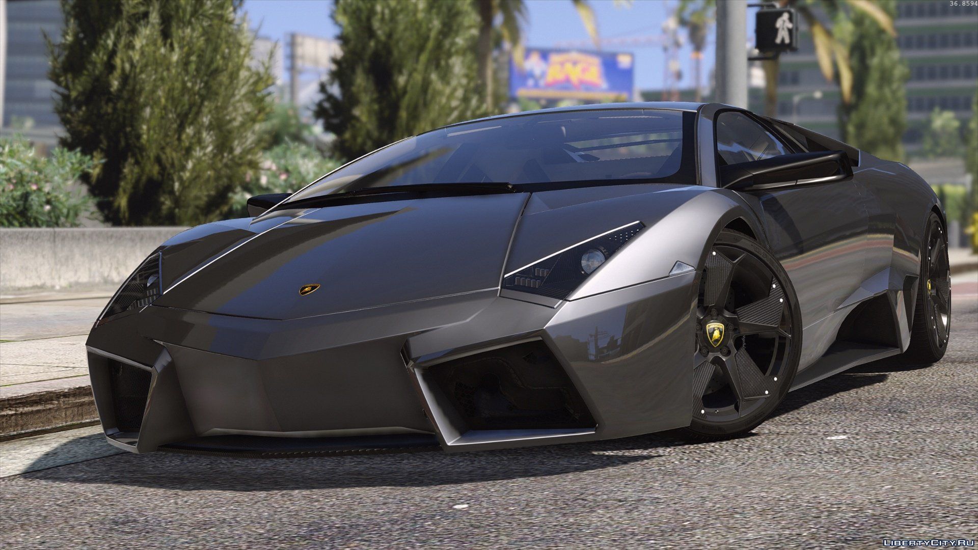 Download Lamborghini Reventon AUTOVISTA [Add-On / Replace | Wipers |  Template | Wings + Spoiler | Tuning]  for GTA 5