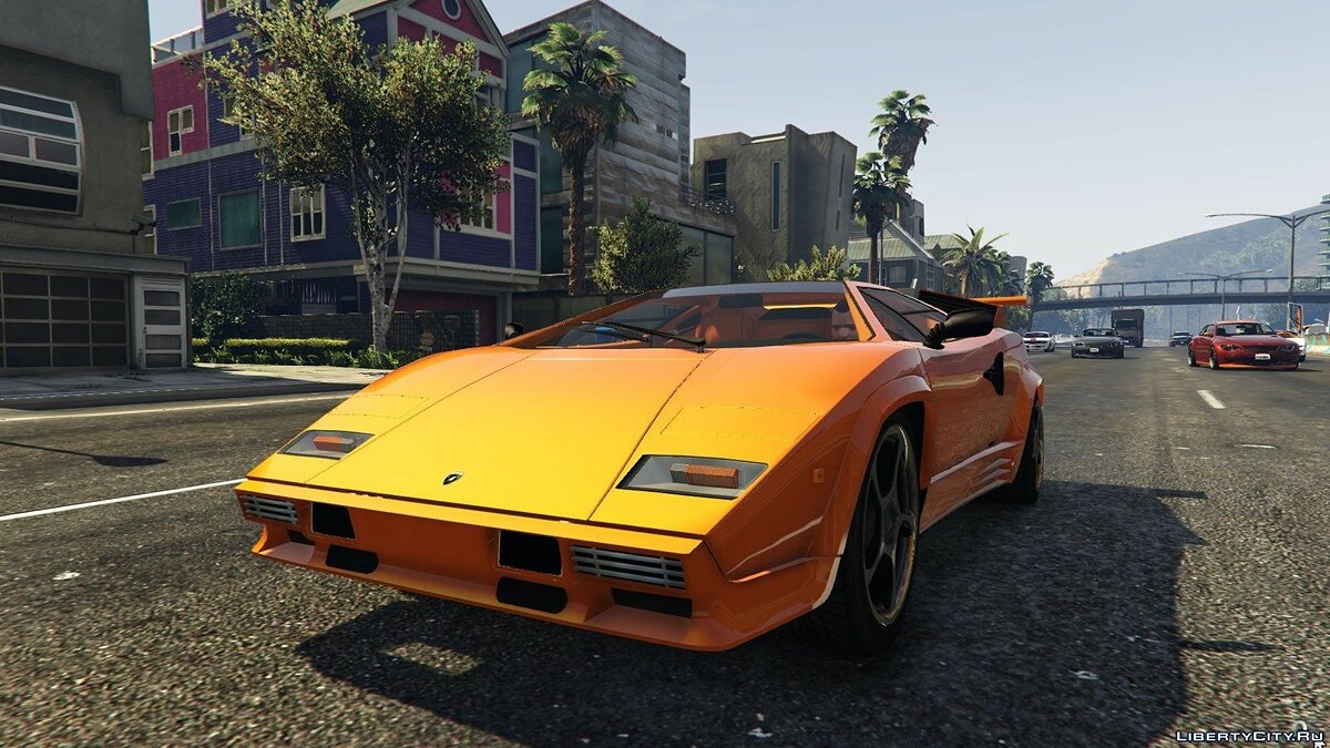 Lamborghini countach gta 5 фото 2