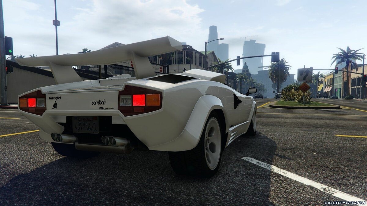 Lamborghini countach для гта 5 фото 7