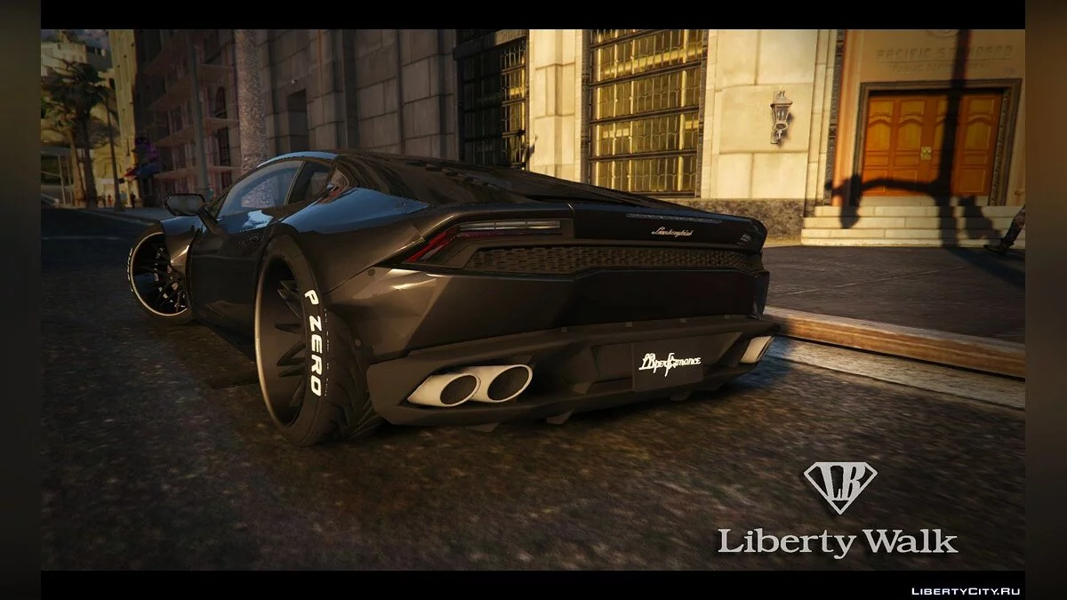 Lamborghini Huracan [LibertyWalk] v1.1 / GTA 5