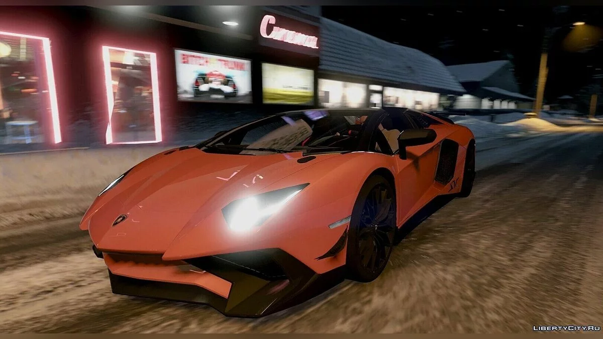 2016 Lamborghini Aventador LP750-4 Superveloce Roadster [Add-On] / GTA 5
