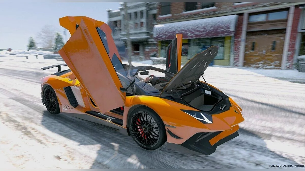 2016 Lamborghini Aventador LP750-4 Superveloce Roadster [Add-On] v1.2 / GTA 5