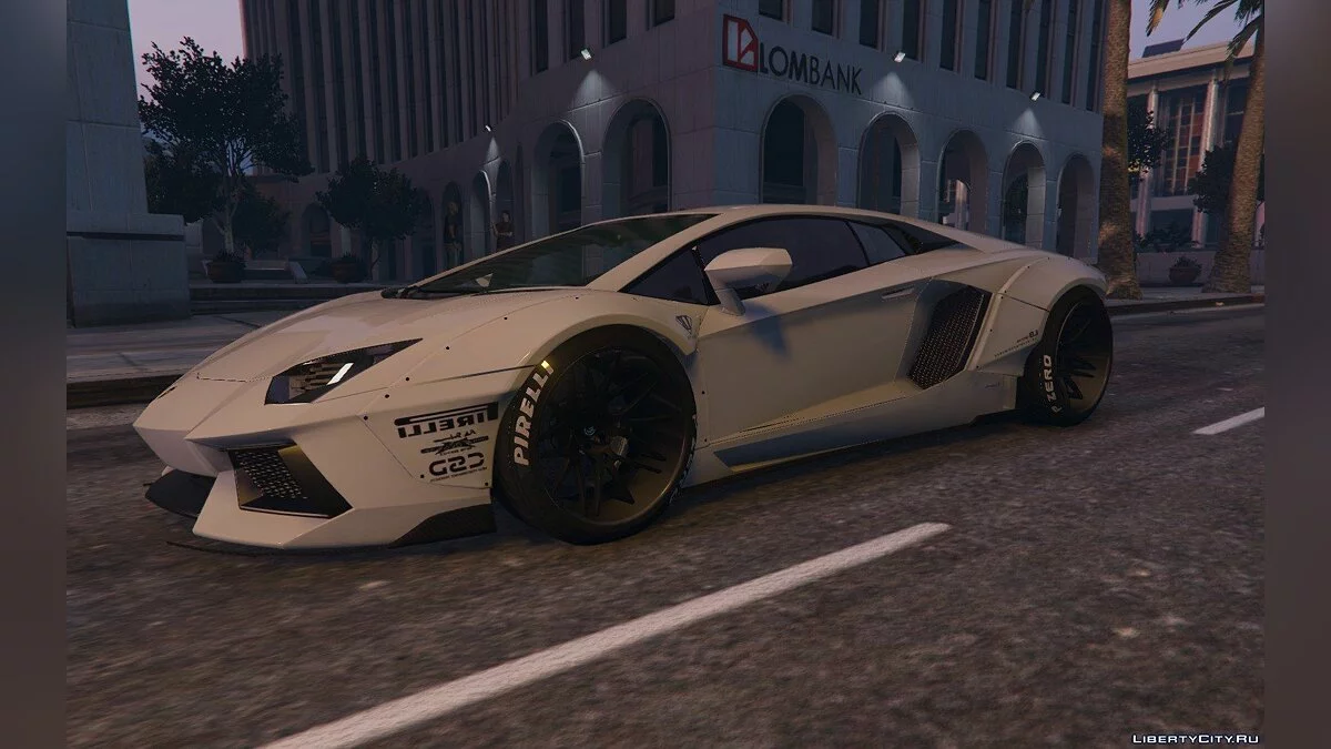 لامبورغيني أفينتادور LP700-4 [LibertyWalk] v1.2 / جي تي أي 5