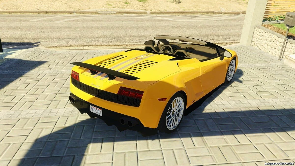 Lamborghini Gallardo LP 550-2 Spyder [HQ] [Tunable] / GTA 5