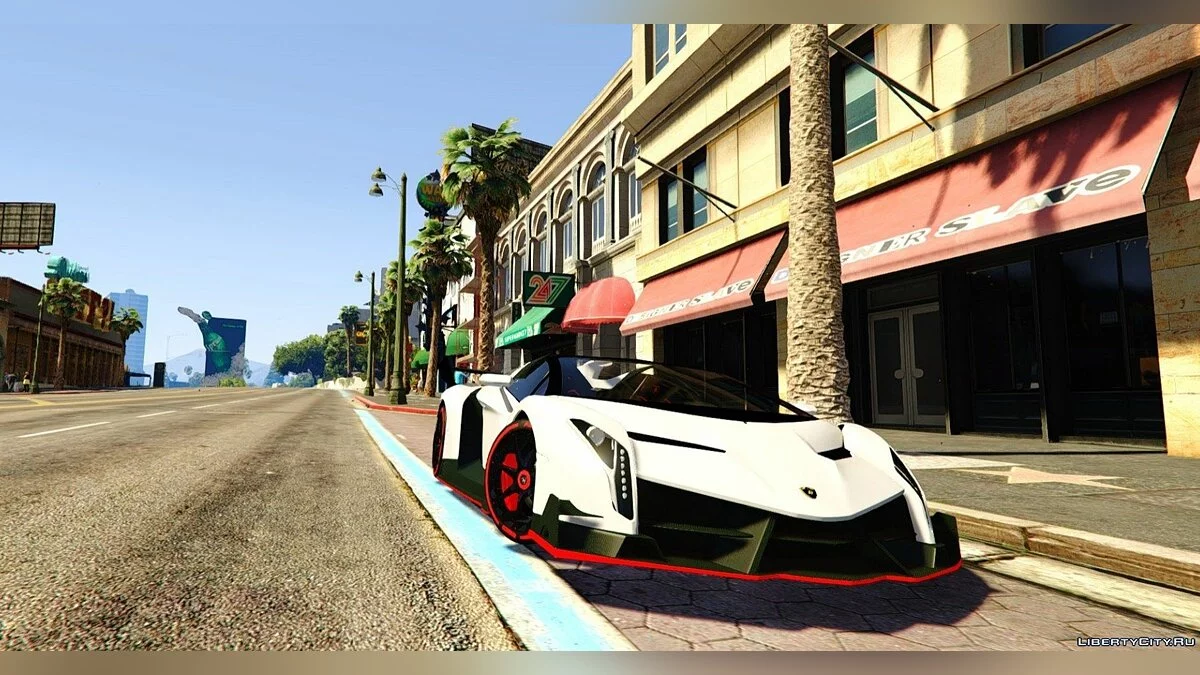 2014 Lamborghini Veneno Roadster [Digital Dials] 1.0 / GTA 5