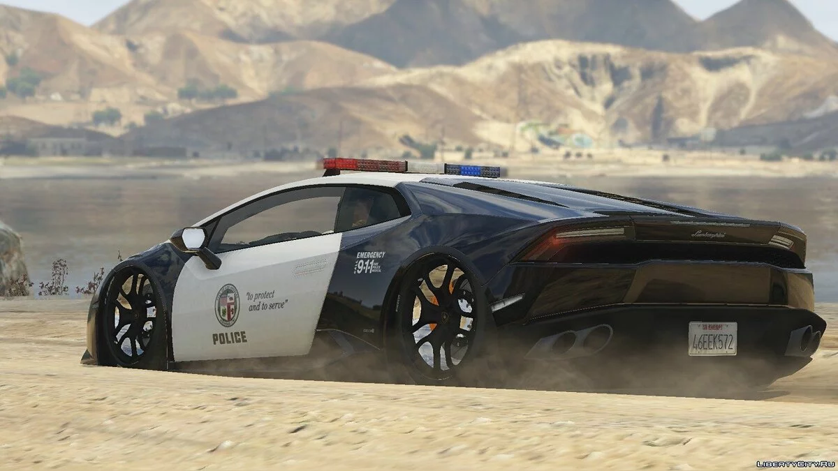 لامبورغيني هوراكان شرطة إيطاليا و LAPD 1.1 / جي تي أي 5