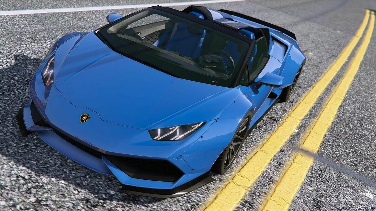 Lamborghini Huracan Spyder & Veneno Roadster [Add-On] / GTA 5