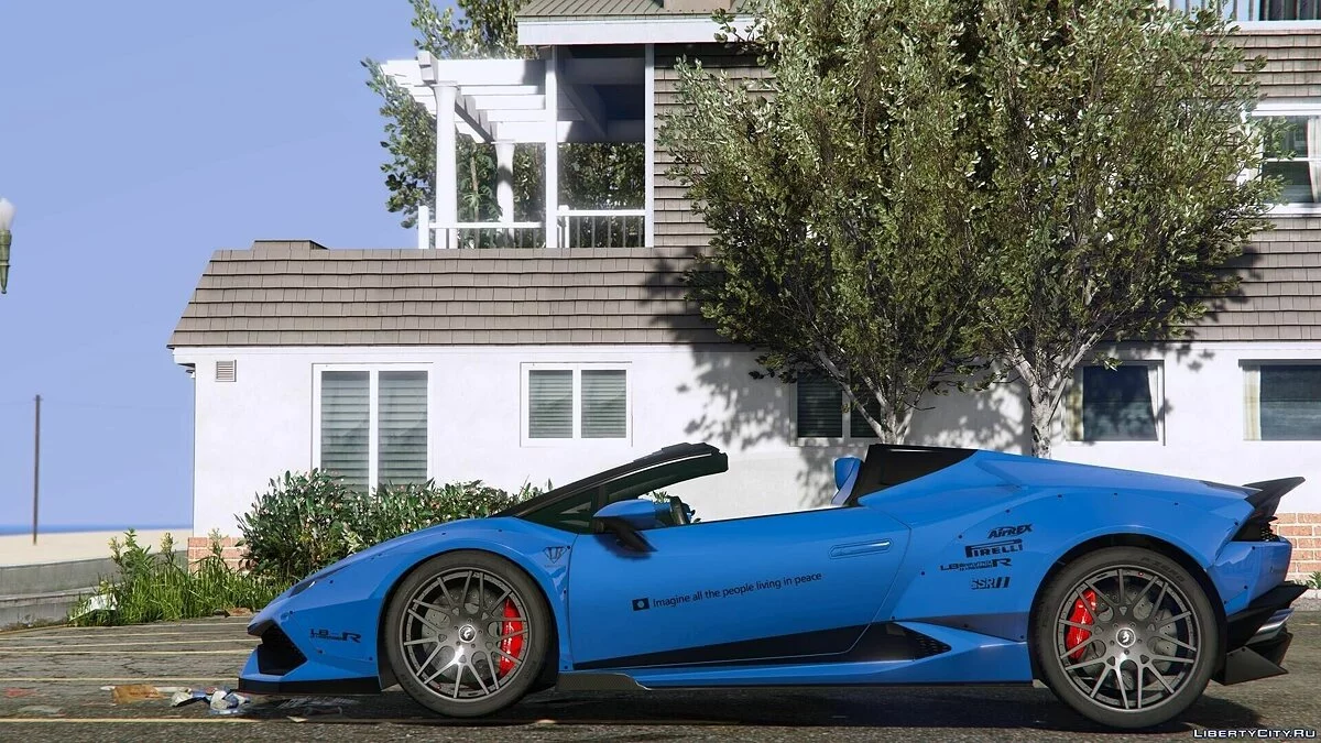 Lamborghini Huracan Spyder & Veneno Roadster [Add-On] / GTA 5