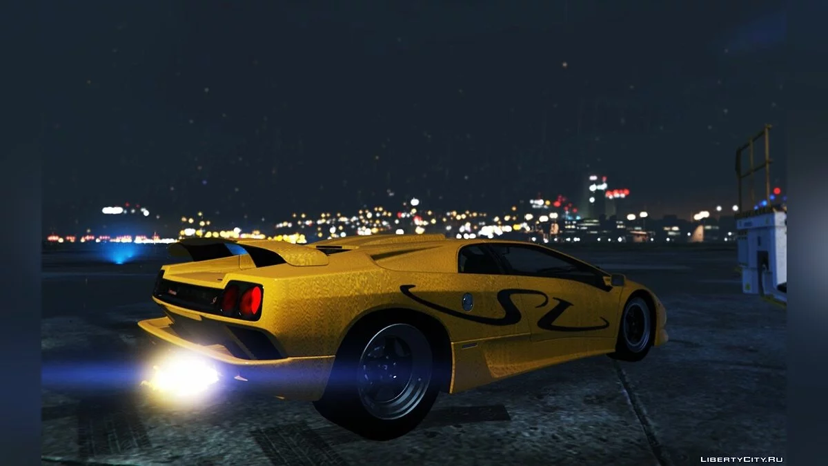Lamborghini Diablo SV 1997 [Añadir / Reemplazar | Plantilla | Luces emergentes] 1.1 / GTA 5